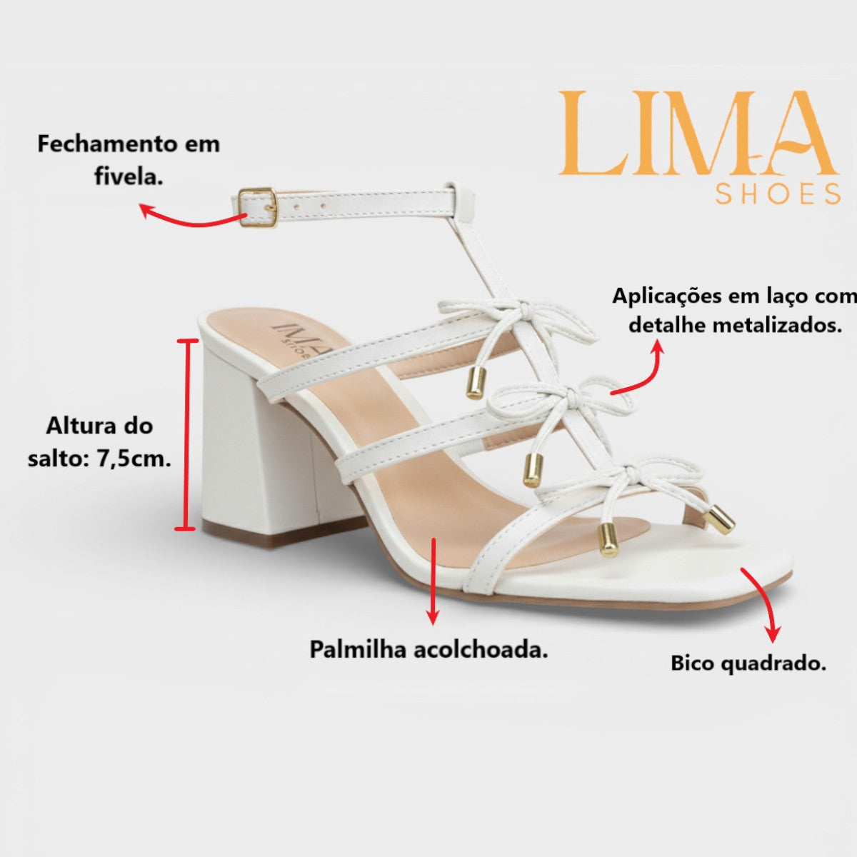 Sandália Lima Shoes Ref.4114