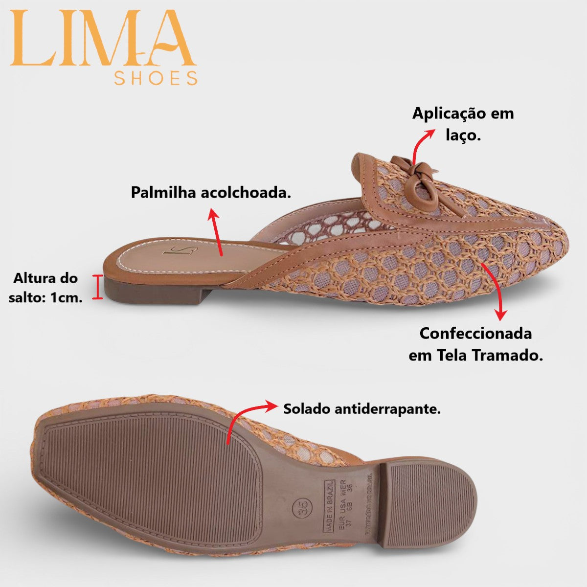 Mule Lima Shoes Ref. M-4367