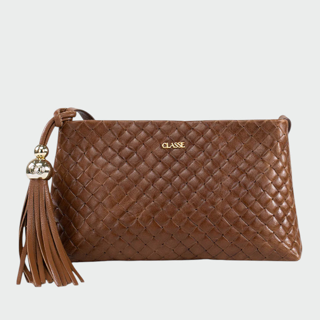 Bolsa Classe Couro Crossbody ref.3436